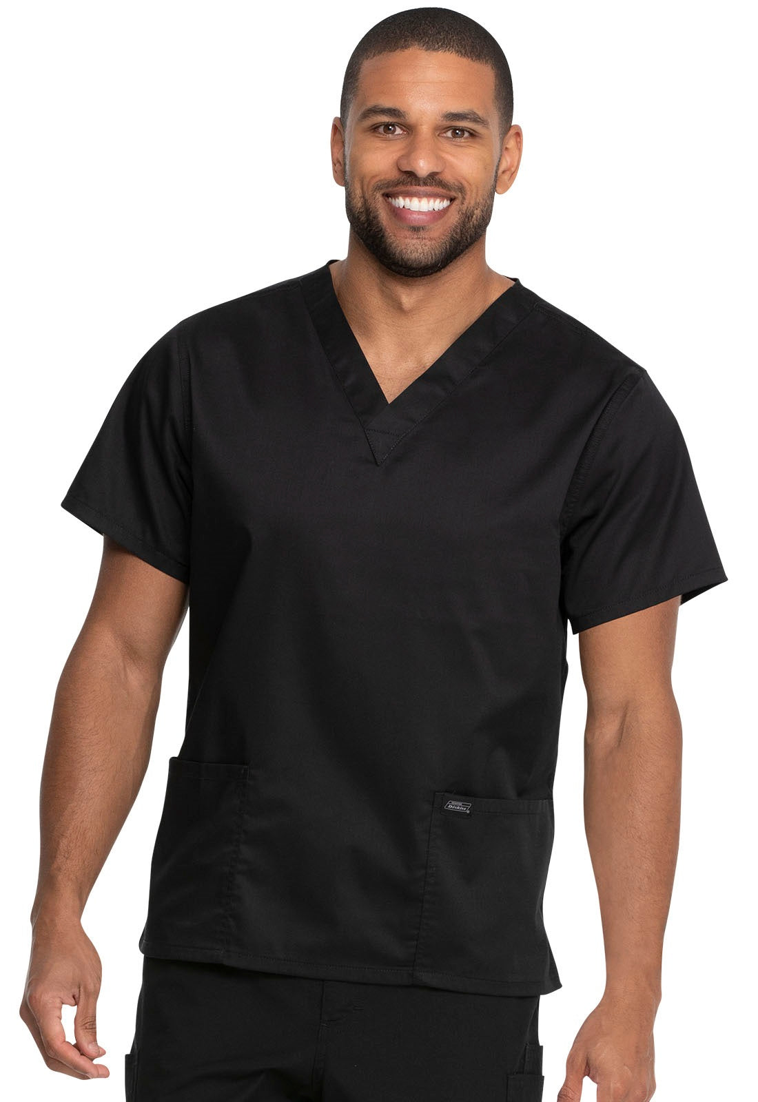 Dickies Industrial Unisex V-Neck Scrub Top