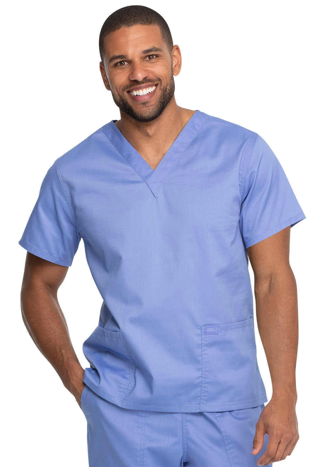 Dickies Industrial Unisex V-Neck Scrub Top