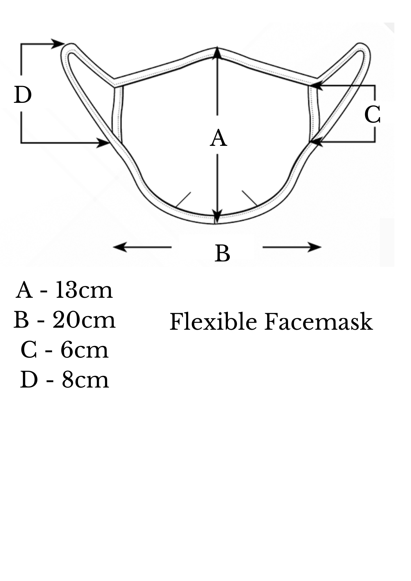 2-Ply Reusable Face Mask