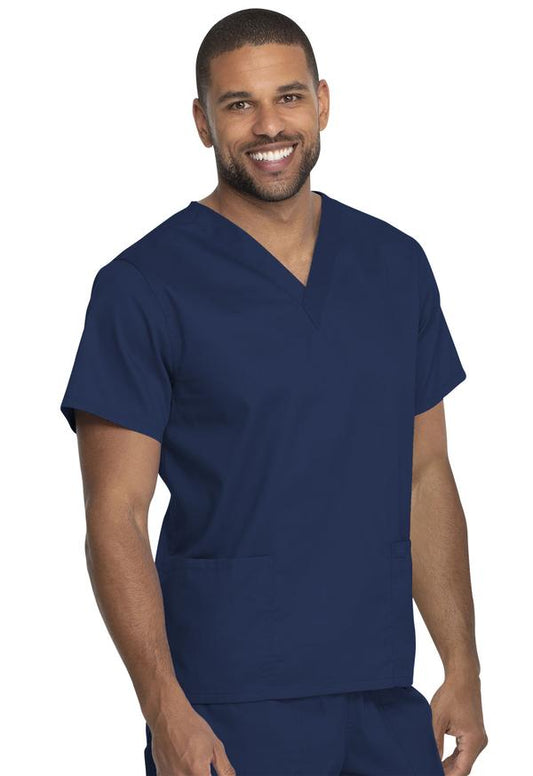 Dickies Industrial Unisex V-Neck Scrub Top