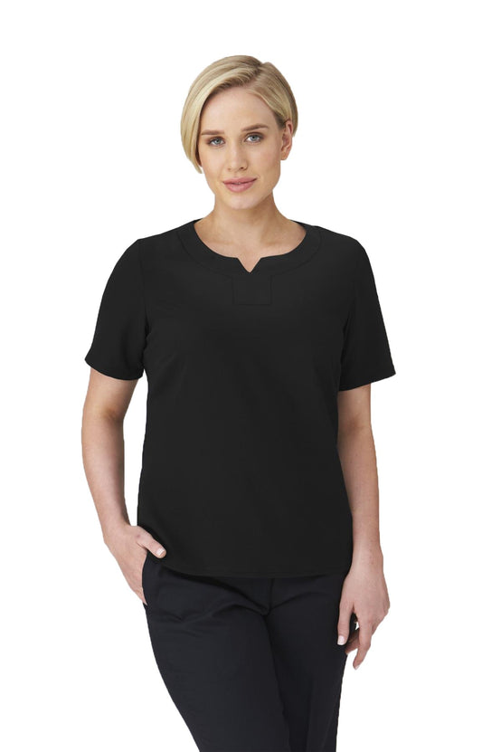 The Knit Woven Short Sleeve