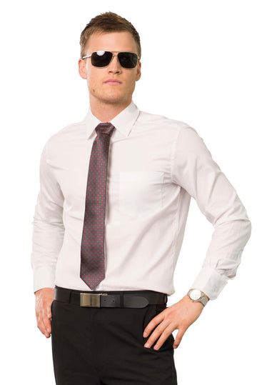 Self-Stripe Wrinkle Free Shirt LSL