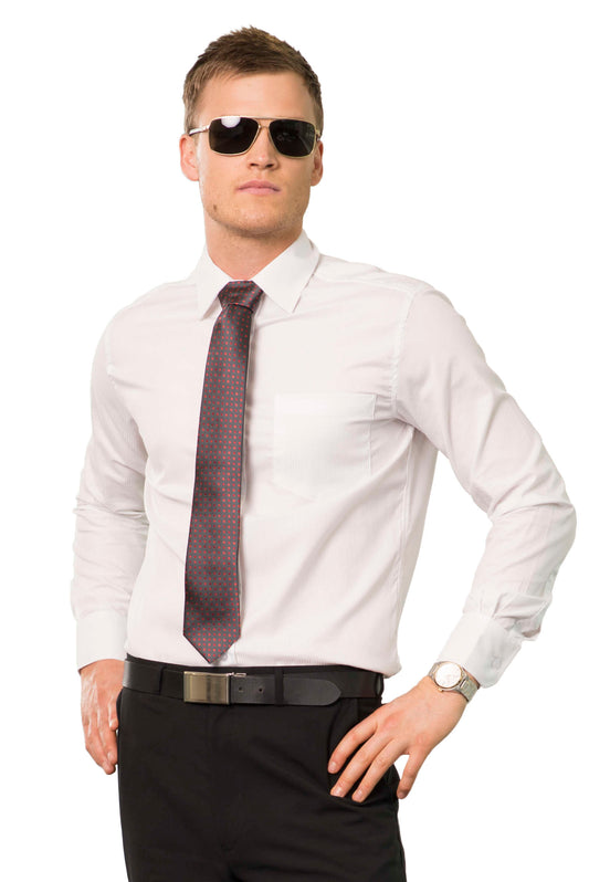 Self-Stripe Wrinkle Free Shirt LSL