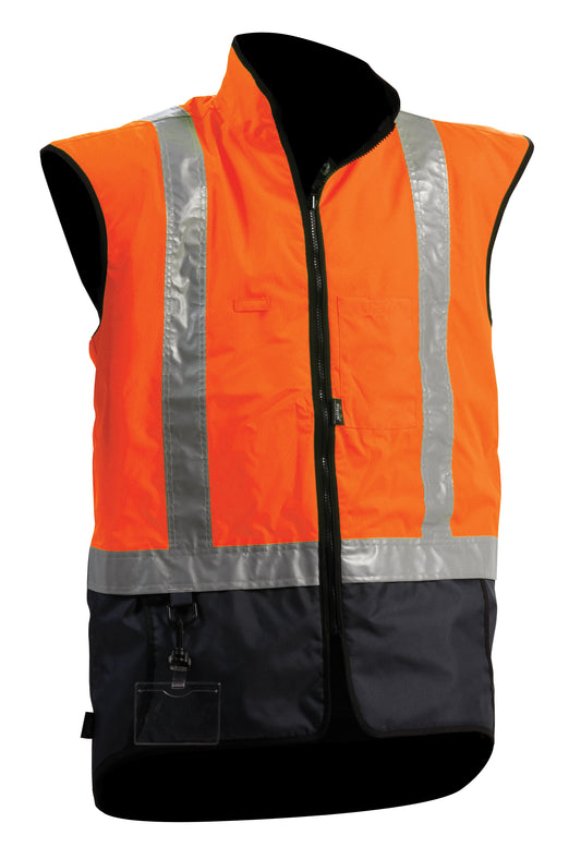 Hi Vis Fleece Lined Stamina Vest