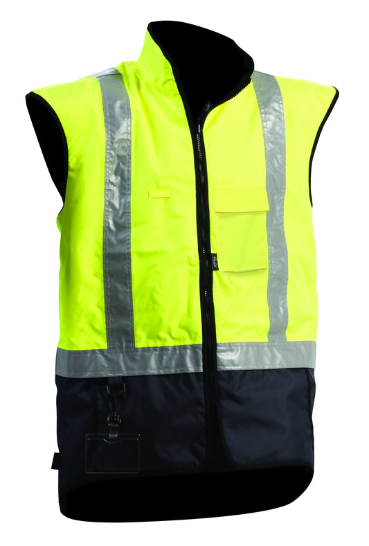 Hi Vis Fleece Lined Stamina Vest